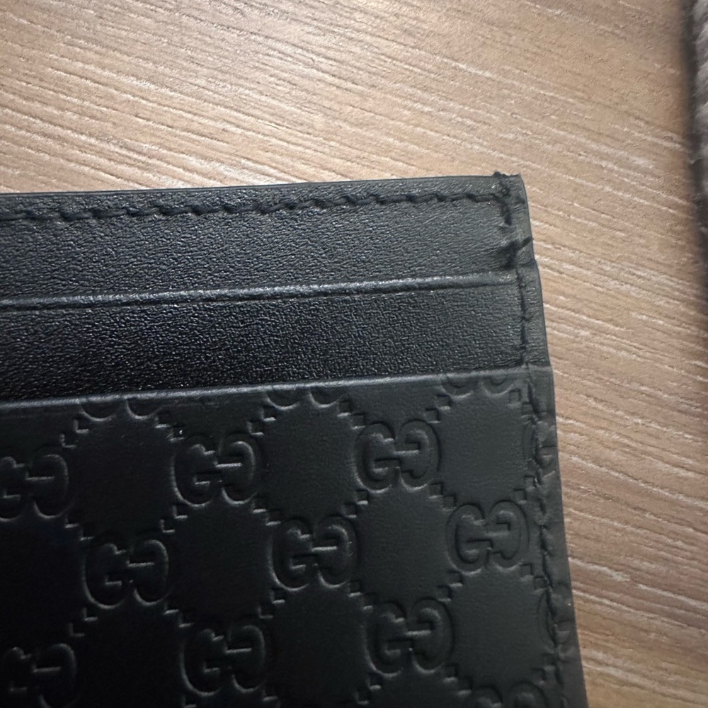 Gucci Microguccissima Black
Leather Card Case - Picture 3 of 5